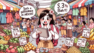 「タイの物価は日本の何分の1？」